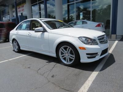 Factory certified! 2013 mercedes-benz c250 sportsedan powerglasssunroof/woodtrim