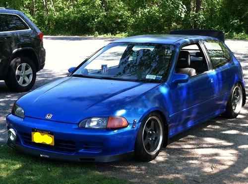 93 honda civic hatchback bubble