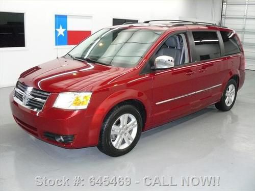 2008 dodge grand caravan sxt nav dual dvd swivel 'n go texas direct auto