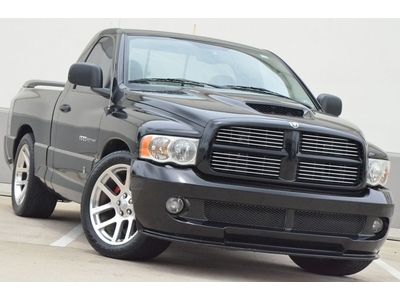 2004 dodge 1500 srt-10 viper reg cab 6spd truck leather 22's clean $599 ship