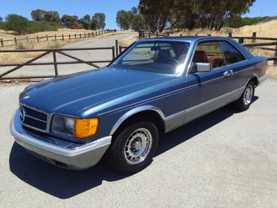 1983 mercedes benz 380sec - no reserve