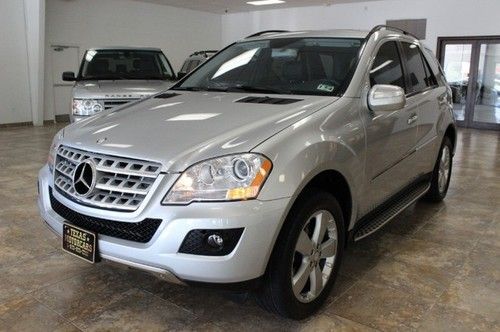 2009 mercedes-benz ml350~nav~prem 1~htd lea~alpine tvs/dvd~roof~55k~1 owner