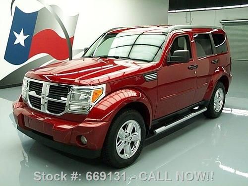 2007 dodge nitro slt v6 htd leather cruise ctrl 51k mi texas direct auto