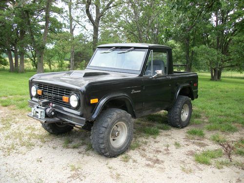 Nice "74" bronco lifted ready to go or?