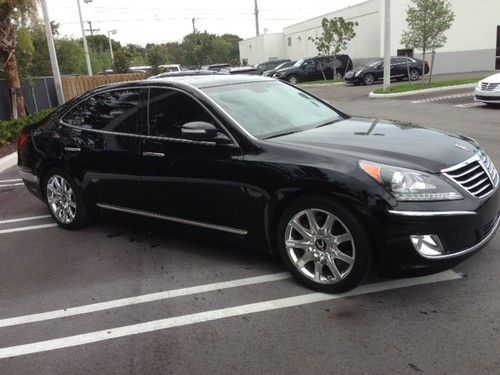 2012 hyundai equus florida 1 owner black 21k miles won' last!!