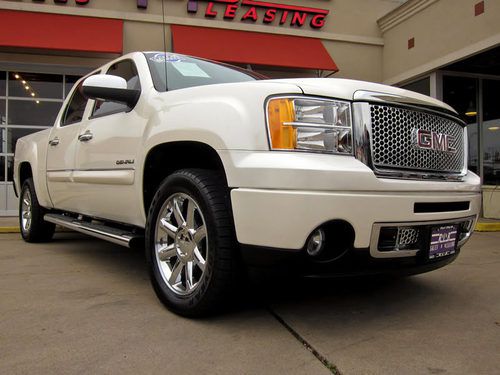 2013 gmc sierra 1500 crew cab denali awd, navigation, 20" wheels, moonroof!