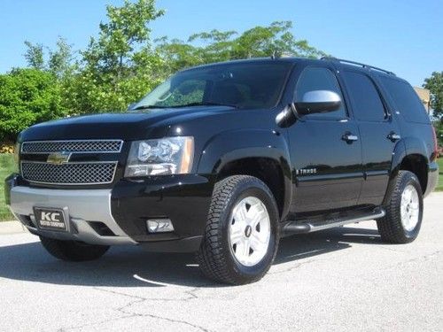 Tahoe z71 4x4 leather heated sunroof dvd alloys 1 owner no accidents nice
