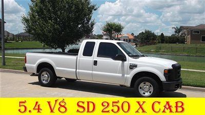 Low shipping f250 super duty v8  gas 8ft bed tilt- cruse 1-owner clean carfax