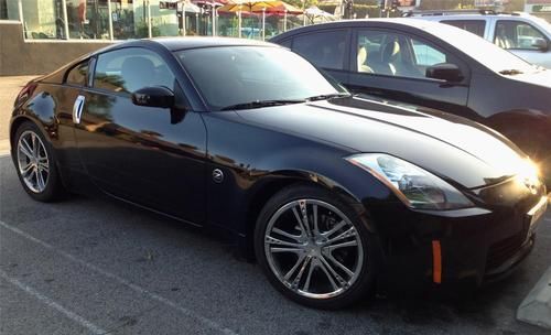 2003 nissan 350z black only 46k miles 3.5l v6 mpi  z33 350 z auto nav tiptronic