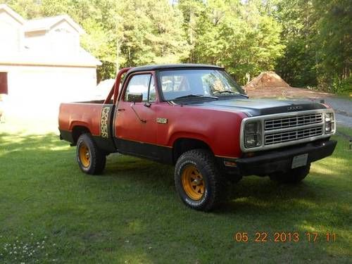 1979 dodge "macho power wagon" 4x4