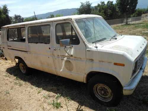 1981 ford  e350 club wagon