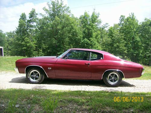 1970 ss454 chevelle, disc brakes, turbo 400, 12 bolt 3.73 posi, nice driver