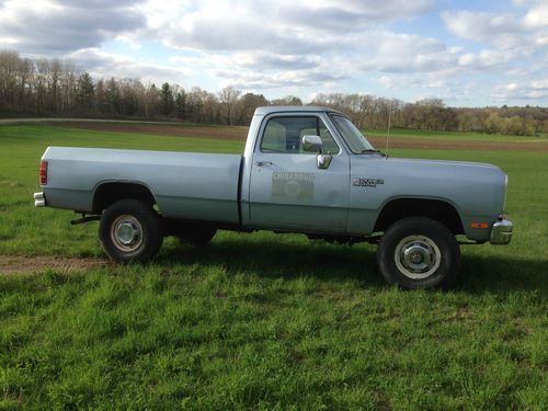 1989 dodge ram 350 4x4 pickup truck