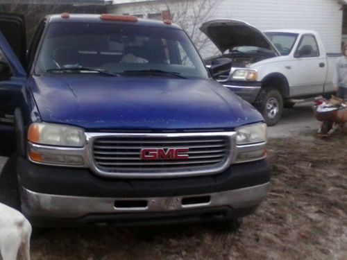 2001 gmc sierra 3500 sle extended cab pickup 4-door 6.6l