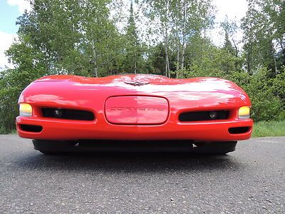 01 Chevy Corvette 1-OWNER 6-SPEED MANUAL TRANSPARENT TARGA ROOF BLACK LEATHER, image 8