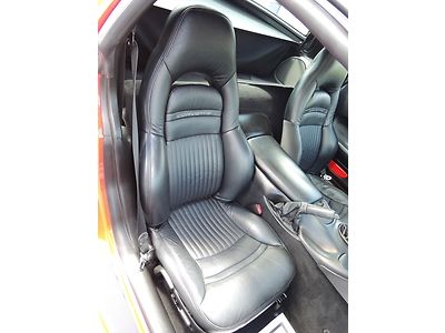 01 Chevy Corvette 1-OWNER 6-SPEED MANUAL TRANSPARENT TARGA ROOF BLACK LEATHER, image 40