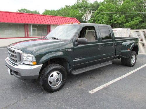 7.3 powerstroke diesel   2002 ford f 350 crew cab dually 4x4