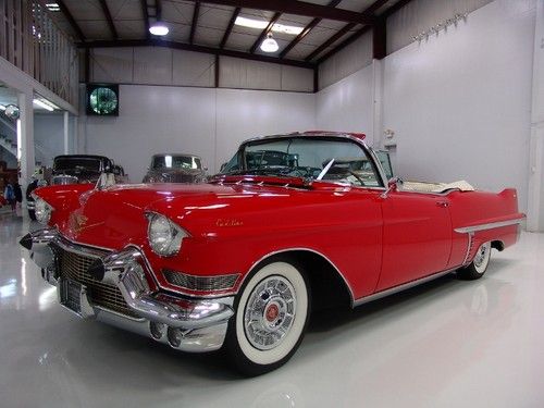 1957 cadillac series 62 convertible, low miles, matching #'s 365 ci v8/300 hp!