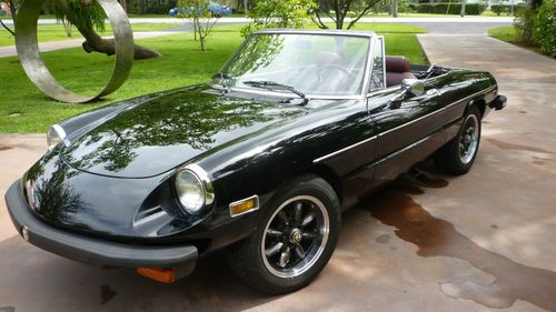 1977 alfa romeo spider veloce convertible 2-door 2.0l