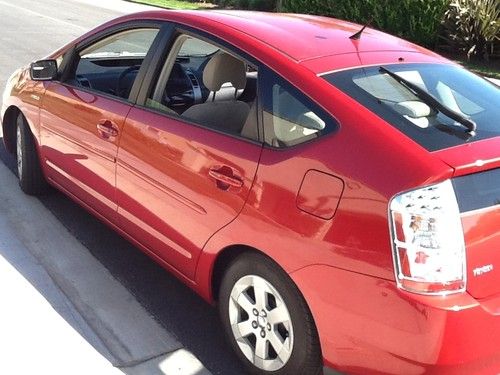 2009 Toyota Prius Hatchback Red Reverse View Camera Push Button Start, US $14,950.00, image 3