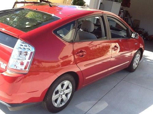2009 Toyota Prius Hatchback Red Reverse View Camera Push Button Start, US $14,950.00, image 13