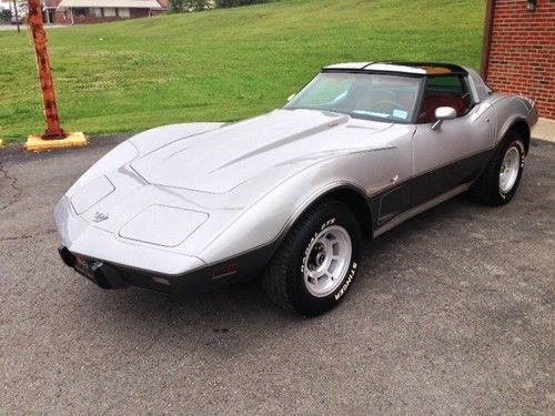1978 chevrolet corvette l-82 25th anniversary edition stingray chevy