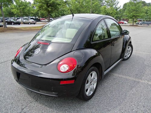 2007 vw new beetle - 5 spd man*leather*31mpg*cd*roof*alloy*htd seat 04 05 06 08