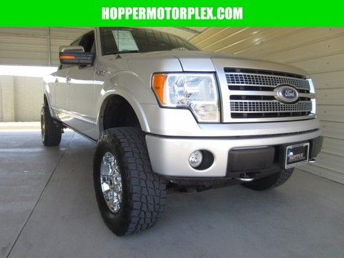 2010 ford f-150 super crew platinum 4x4 - truck - lifted