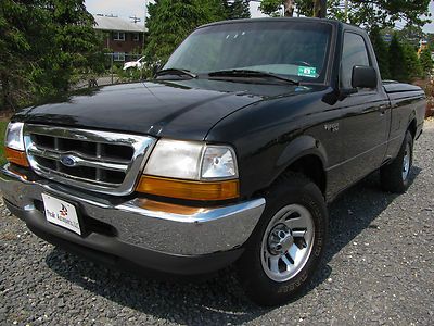 99 ranger xlt 2wd beautiful black low miles hard tonneau cover new tires cd ac