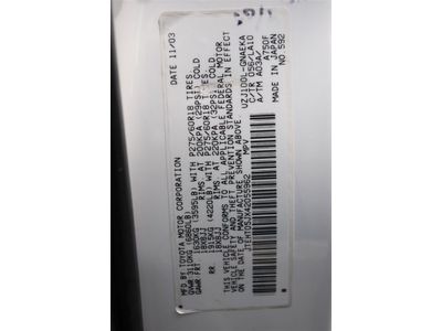 4DR 4X4 V8 A SUV 4.7L CD Traction Control Stability Control Tow Hooks ABS A/C, image 66