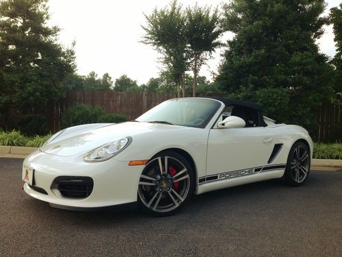 2012 porsche boxster spyder convertible 2-door 3.4l