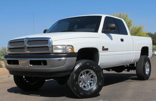 *no reserve* 2001 dodge ram 2500 6spd manual cummins diesel 4x4 az clean no rust