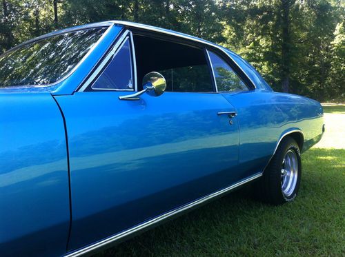 Mist blue 1966 chevelle malibu big block