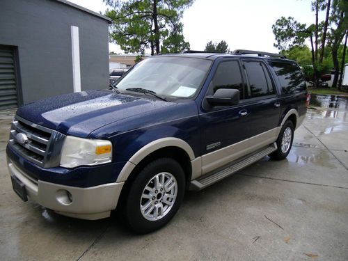 2007 ford expedition el eddie bauer =one owner=zero accidents=