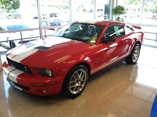 Beautiful shelby gt 500 with only 26miles and still in the wrapper.shelby signed