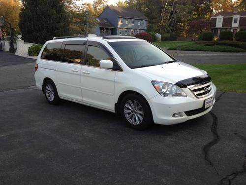 2007 honda odyssey touring model navigation tv alloys power doors locks leather