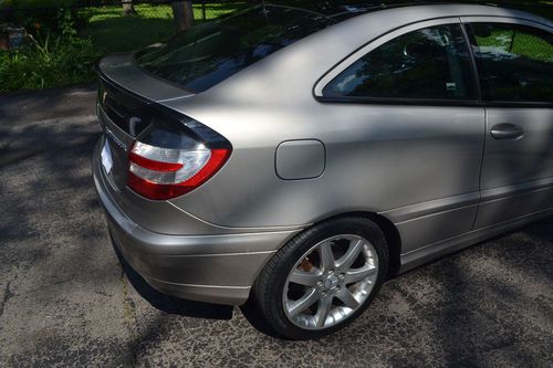 2005 Silver Mercedes Benz C230 Kompressor Coupe, US $9,000.00, image 5