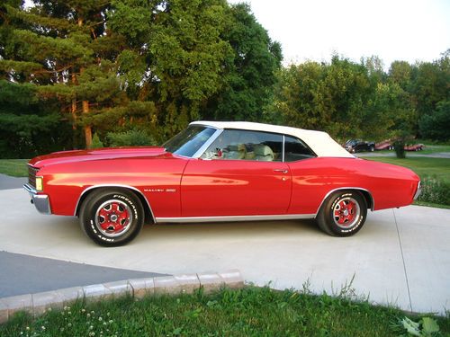 1972 Chevrolet Chevelle Malibu Convertible NUMBERS MATCHING!!, image 6