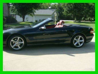 2004 mercedes benz sl500 5l v8 convertible premium bose navigation leather cd