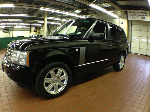 Land rover range rover hse 4wd leather navigation sunroof back up camera