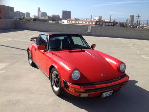 1984 porsche 911 carrera targa 2-door 3.2l