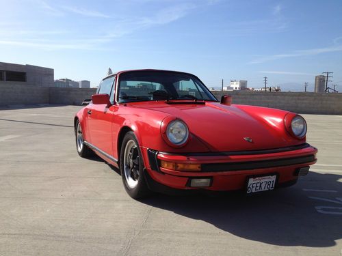 1984 Porsche 911 Carrera Targa 2-Door 3.2L, US $20,000.00, image 8