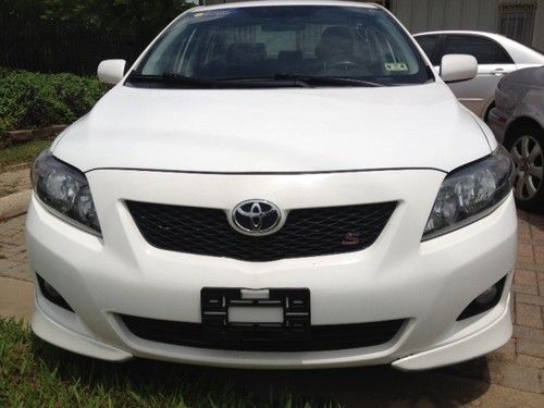2009 toyota corolla s five speed manual, super clean, 89000 miles,1 owner