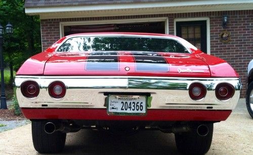 1972 chevy chevelle 496 BB SS tribute car, image 7