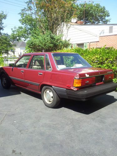 1985 toyota camry dlx sedan 4-door 2.0l