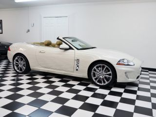 2010 jaguar xk 1 owner convert 20" chrome navi btooth hot/cold seats 17k mi