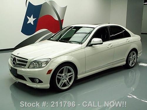 2009 mercedes-benz c300 sport sunroof heated seats 51k texas direct auto