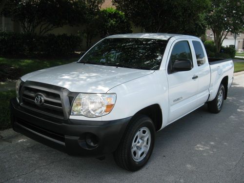 2009 toyota tacoma access cab 4 cyl automatic power pack tow pack prem cloth xm