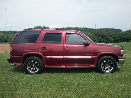 01' chevy tahoe ss lt*super sharp*rare*fully loaded*tv's &amp; all* trailblazer-s10