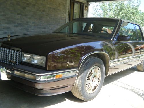 1991 cadillac eldorado base coupe 2-door 4.9l